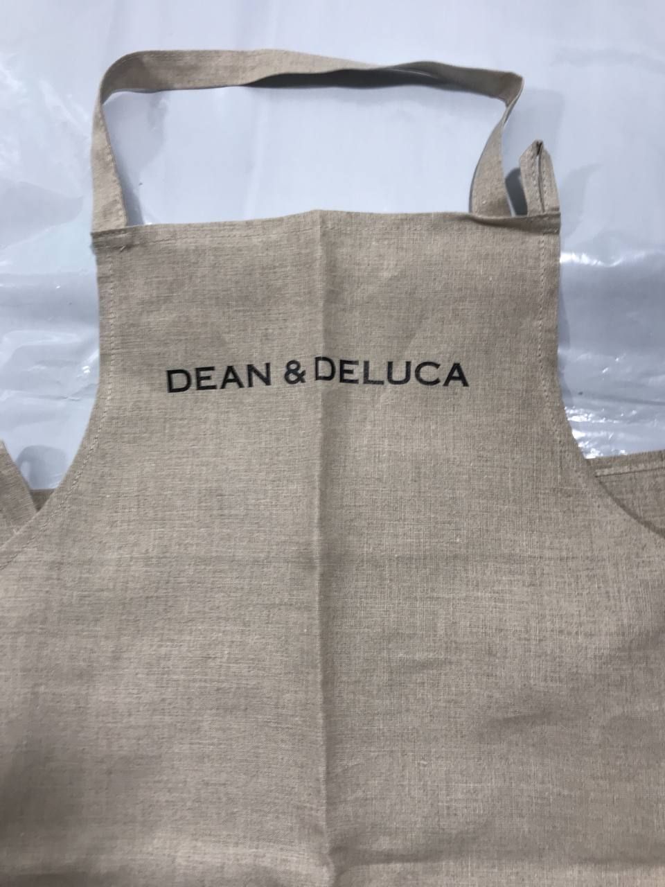 DEAN&DELUCA ディーンアンドデルーカ リネンエプロン