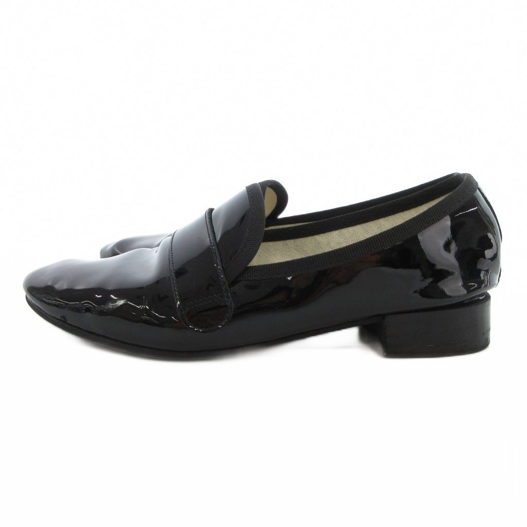 レペット Repetto パテントレザーローファー パンプス 牛革 38