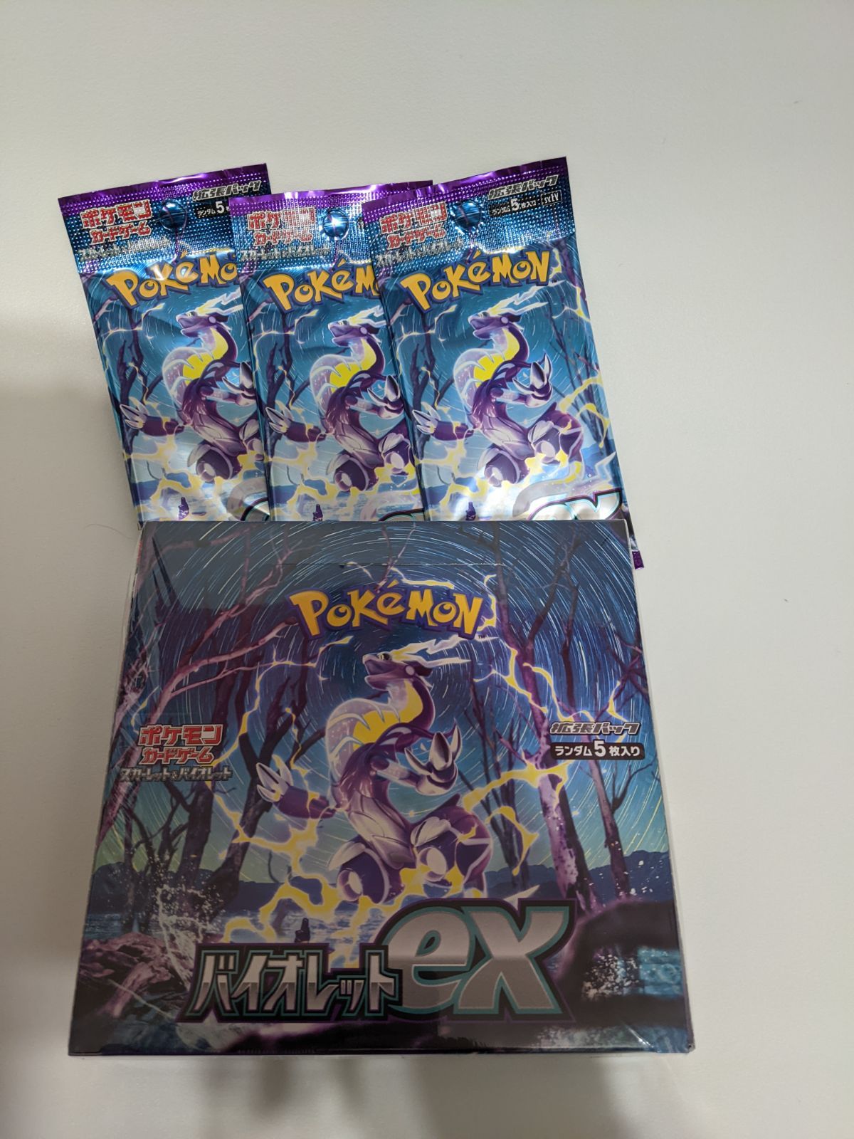 15％還元対象】ポケモンカード バイオレットex 1box シュリンク付き