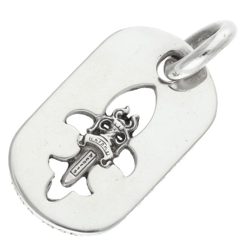 クロムハーツ D|TAG SML FLE DAG|フ ダガードッグタグ スモールドッグタグネックレストップ メンズ