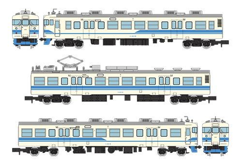 鉄道コレクション　JR419系 (北陸本線・新塗装) 3両セットA(動力化済み) 鉄道コレクション | ジオコレ | トミーテック