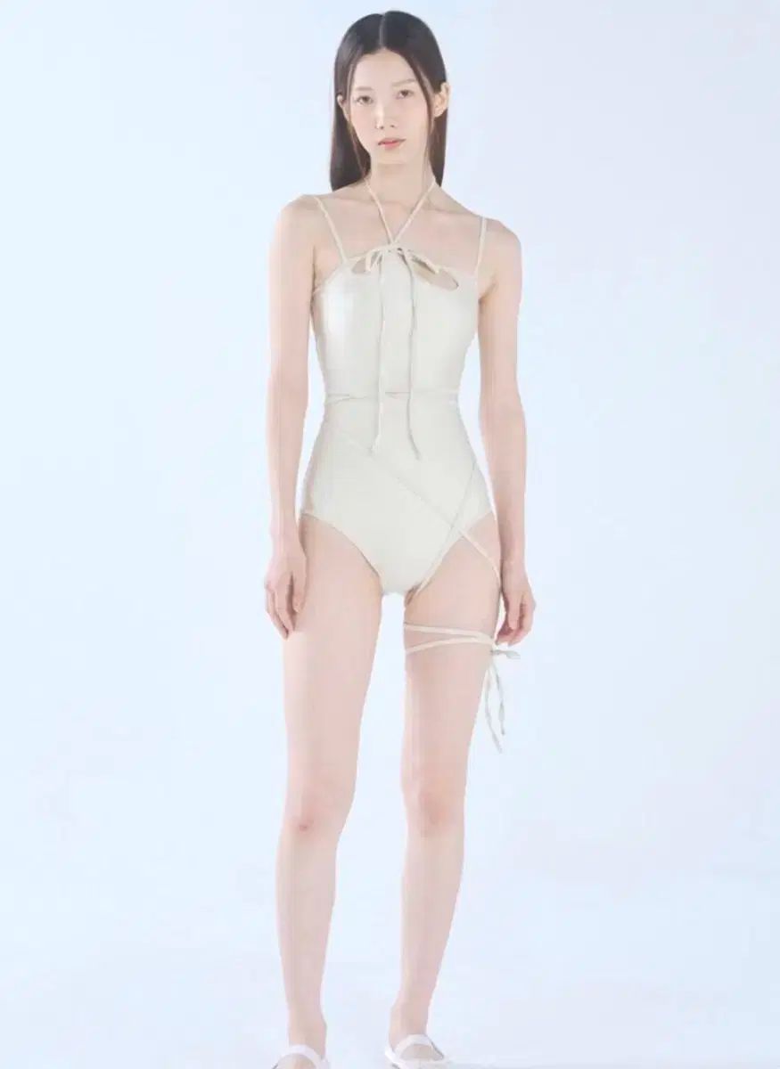 PHARFAITE] 【SGS素材】パイピングバインダーT-BACK SWIMWEAR