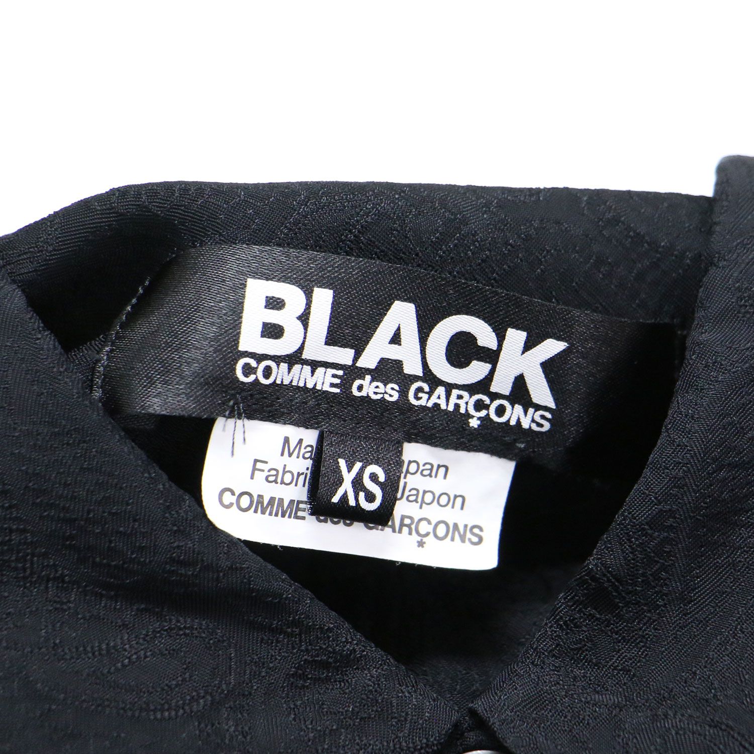 BLACK COMME des GARCONS ブラック コムデギャルソン シャツ ブラック 