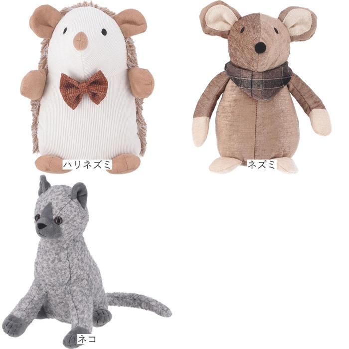 ハロッズ ネズミ 人形 ドアストッパー 2体セット ☆ アニマル