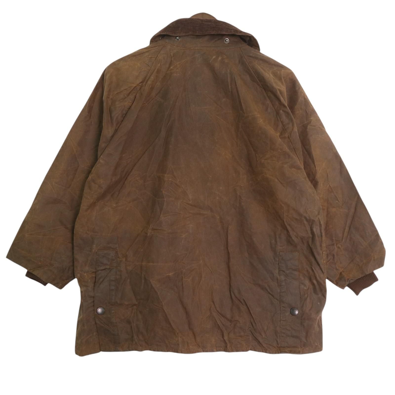 00年代 イングランド製 Barbour バブアー BEDALEビデイル オイルド 