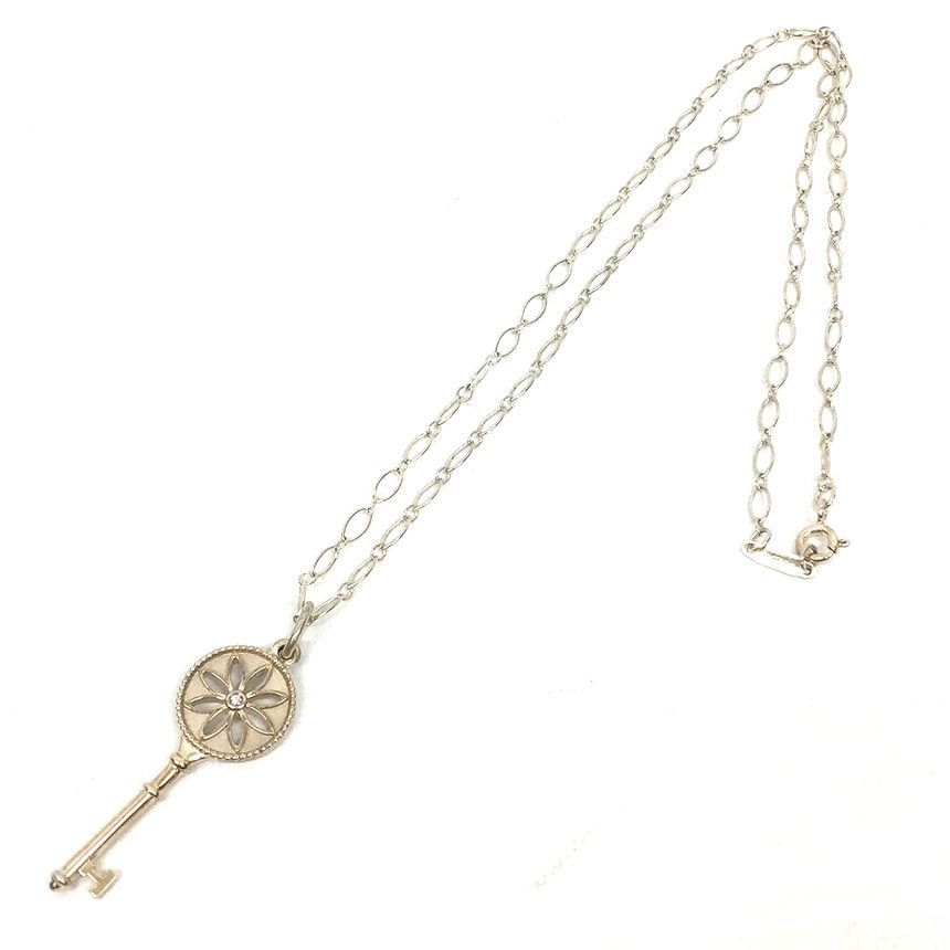 セール TIFFANY ティファニー デイジーキー ネックレス シルバー