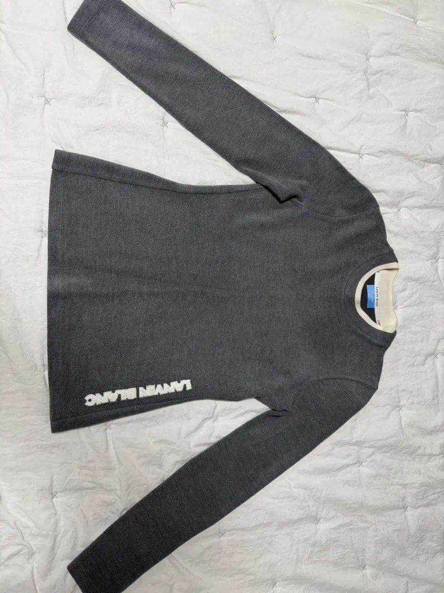 LANVIN BLANC ランバンブラン 長袖 Tシャツ グレー