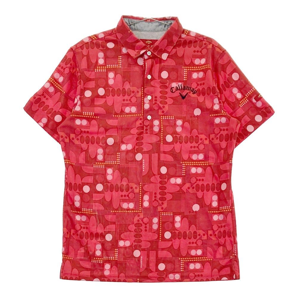 Callaway レッドレーベル　ゴルフポロシャツ LLサイズ Callaway キャロウェイ レッドレーベル 半袖ポロシャツ