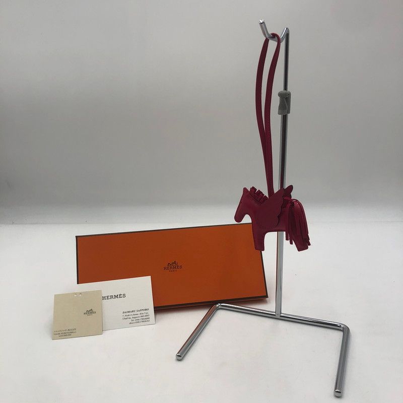 中古品】HERMES エルメス バッグチャーム ロデオ ペガサス PM B