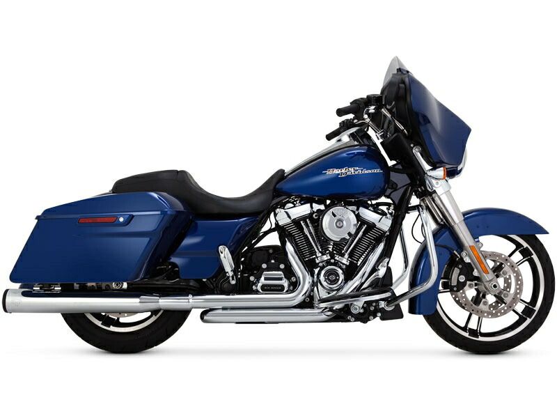 Vance & Hines 16703 クロムエリミネーター 400 スリップオンマフラー 1995-2016 ハーレーダビッドソン ツインカムツーリングモデル用　並行輸入品 Vance \u0026 Hines 4\" Eliminator 400 Slip-ons Muffler Chrome 1995-2016 Harley  Touring | eBay