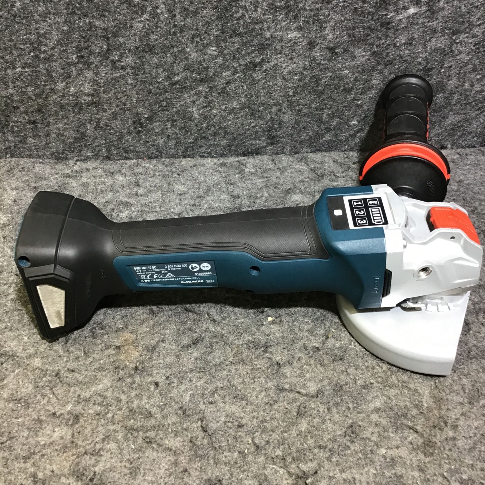 美品】 BOSCH 18V 125mm X-LOCK コードレスディスクグラインダー 