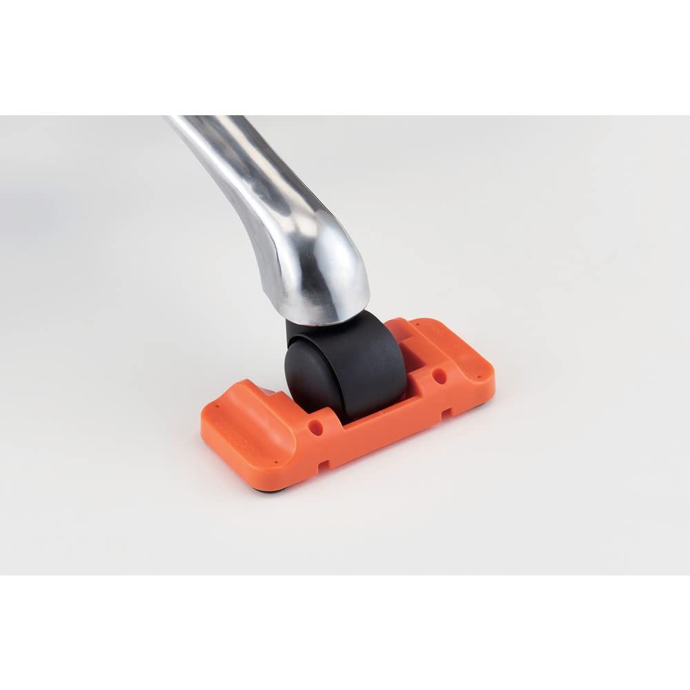 ケース販売 TRUSCO トラスコ 75パイ 100パイキャスタｰ用車止めとめたろう 2個1組 CH75100-2S×20組