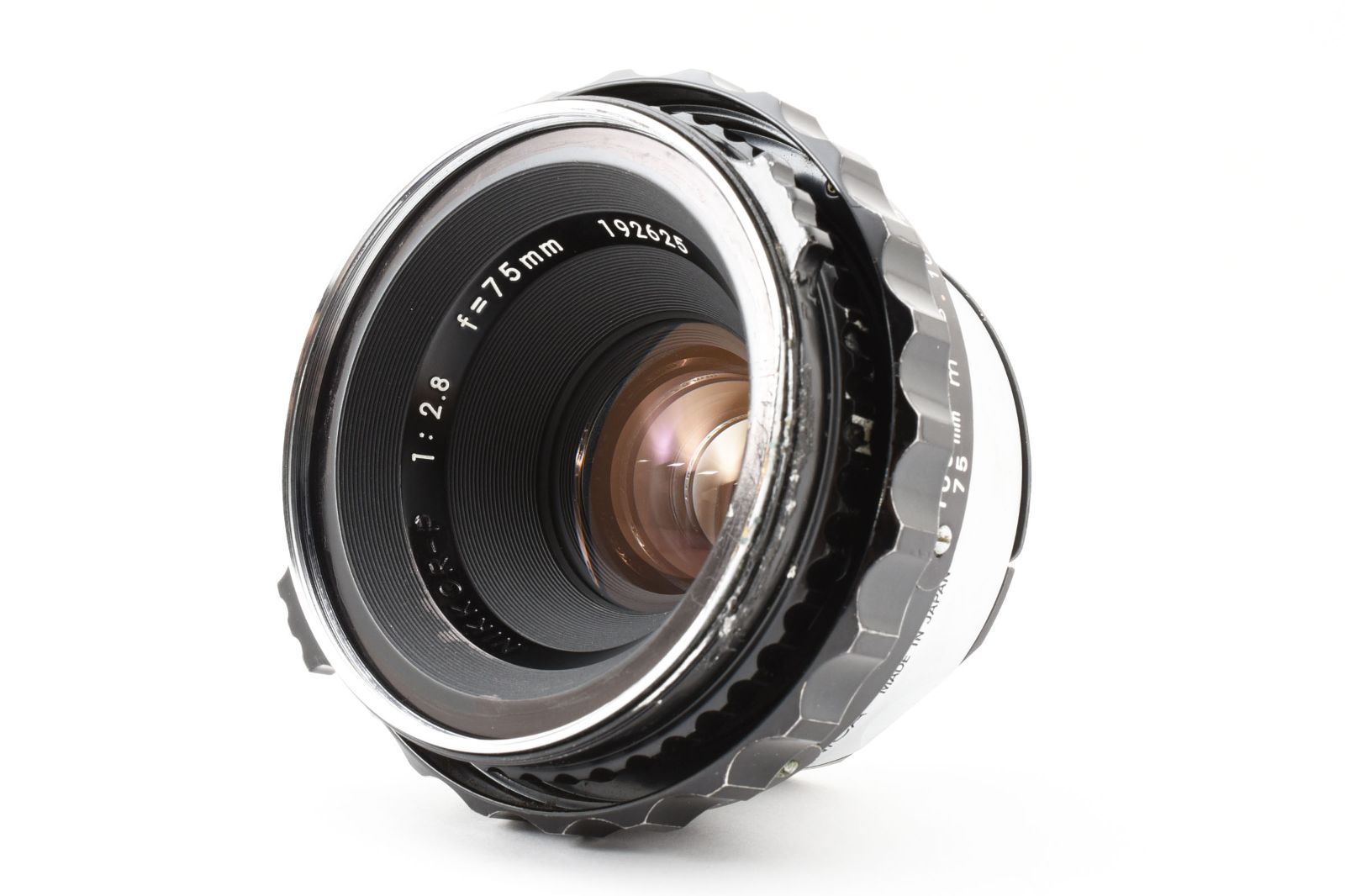 4454 【難あり品(ジャンク）】 Nikon NIKKOR P 75mm f/2.8 Lens for