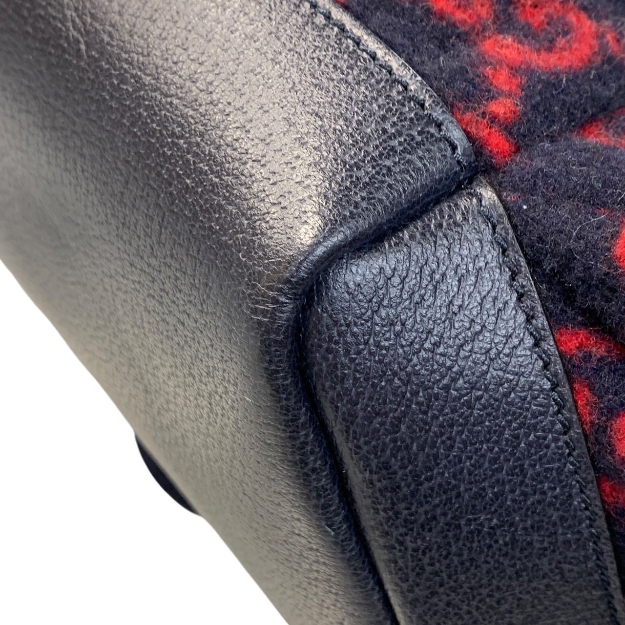 Gucci リュック 赤/紺 ウール/レザー 楽天市場】GUCCI グッチ GGウール バックパック リュックサック