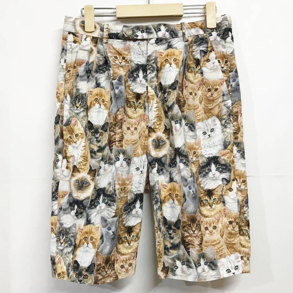 BLESS｜ブレス n°47 CAT SHORT PANT２タック 猫 ショートパンツ