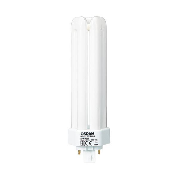 まとめ オスラムコンパクト形蛍光ランプ 42W形 昼白色 DULUX T E PLUS 42W 850 1個 ×3セット