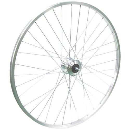 【新品・3営業日で発送】アサヒサイクル 27x1-3／8 アルミセンサー タチ無(SANYOハブ (ライト無)) XFTS7