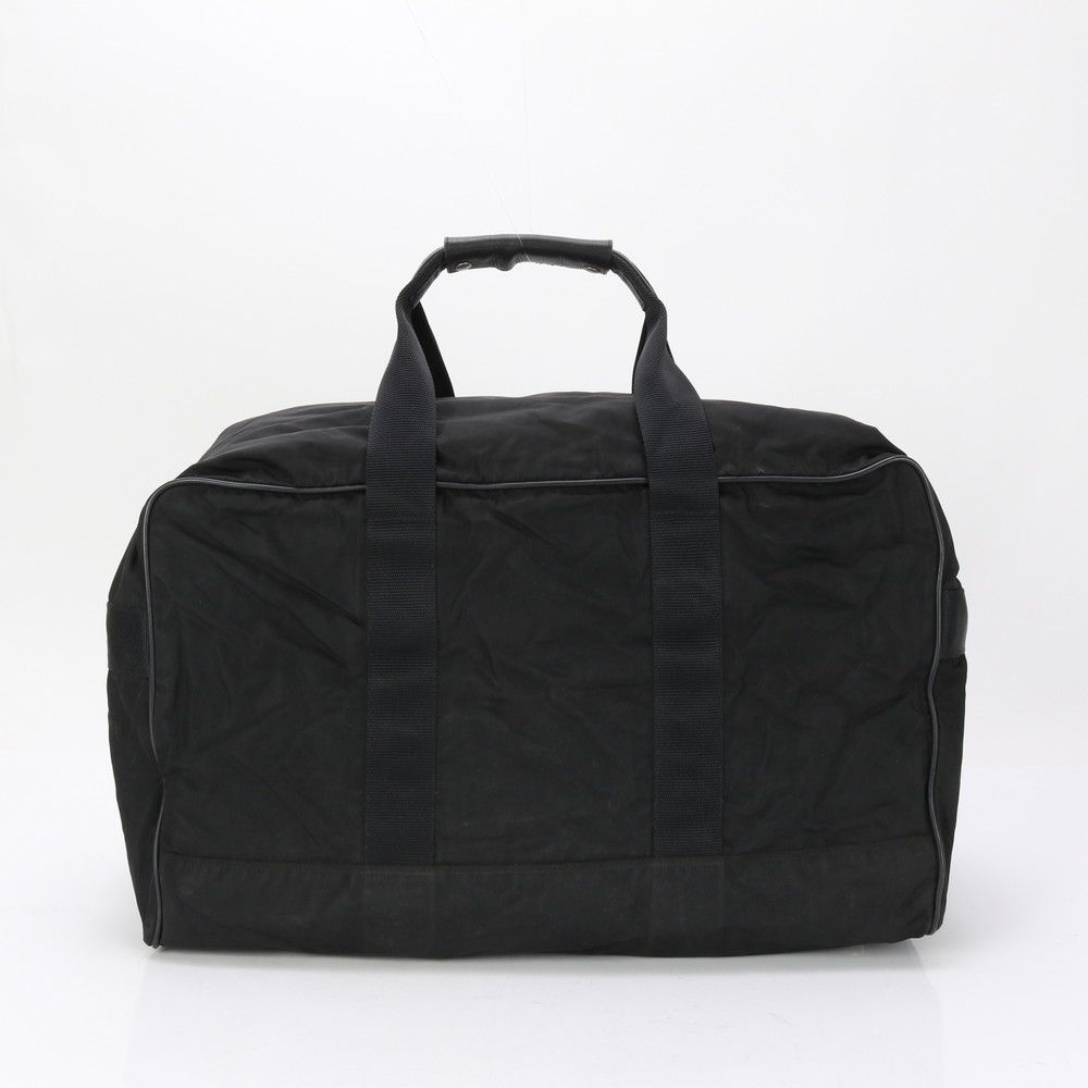 美品✨　プラダ ボストンバッグ テスートナイロン レザー ブラック メンズ プラダ ボストンバッグ メンズ ブラック PRADA 2VC796 V OOO