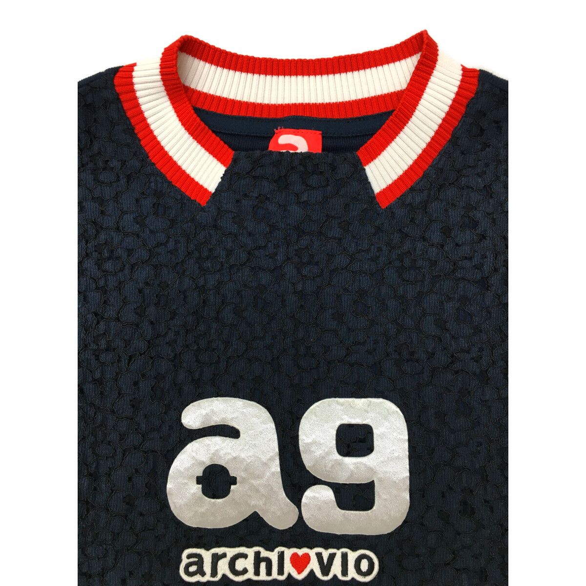 新品未使用　31900円の品　archivio レディース ベスト サイズ36 中古 レディース アルチビオ archivio ベスト 36(S) 赤系×ボルドー 襟