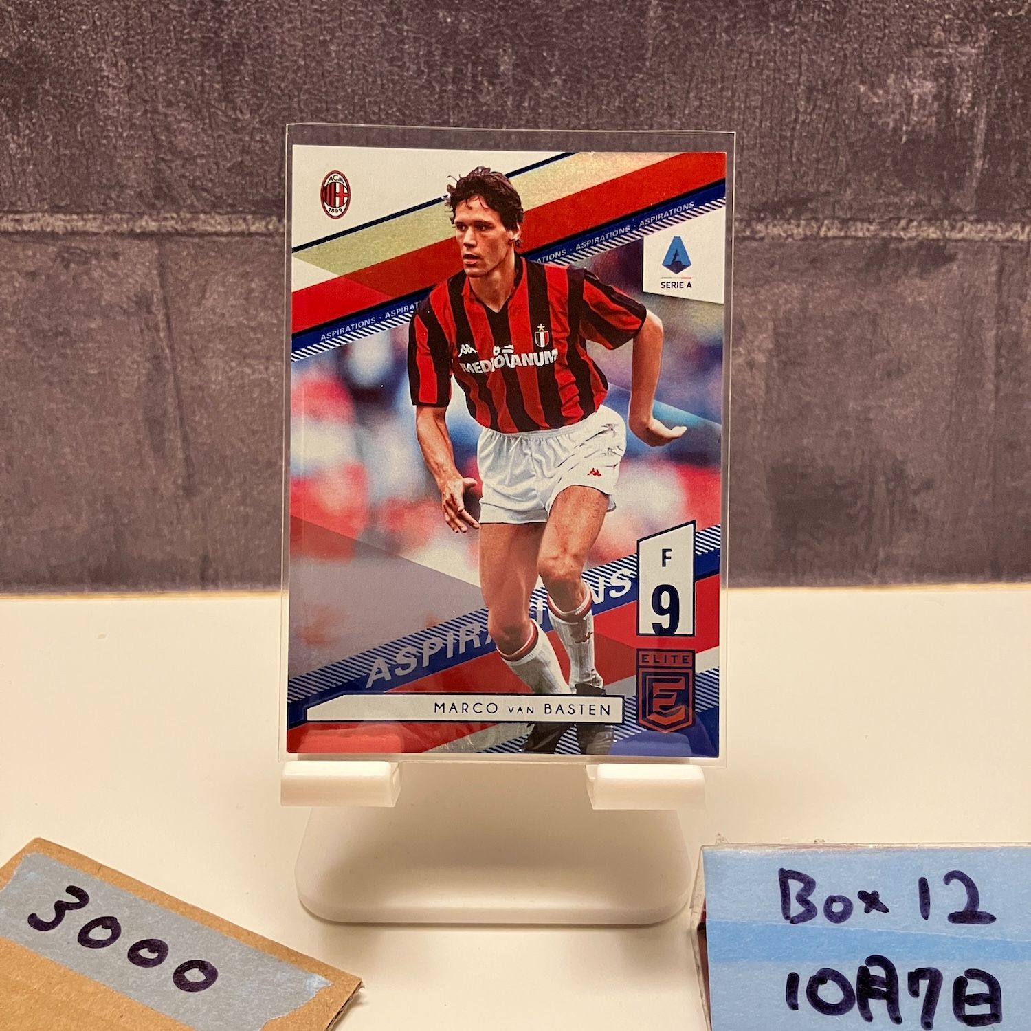 99シリ Marco Van Basten 直筆サイン パラレル Auto ファン・バステン 
