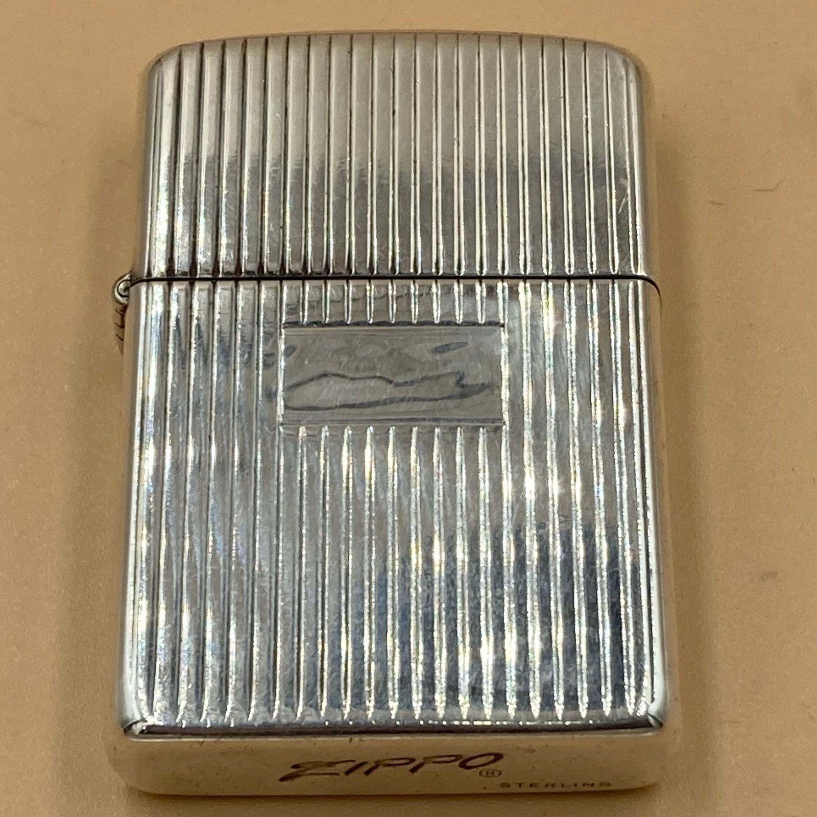 ジッポー ZIPPO ライター 使用少ない美品 1950年代 スターリング ジッポー ZIPPO ライター 使用少ない美品 1950年代 スターリング