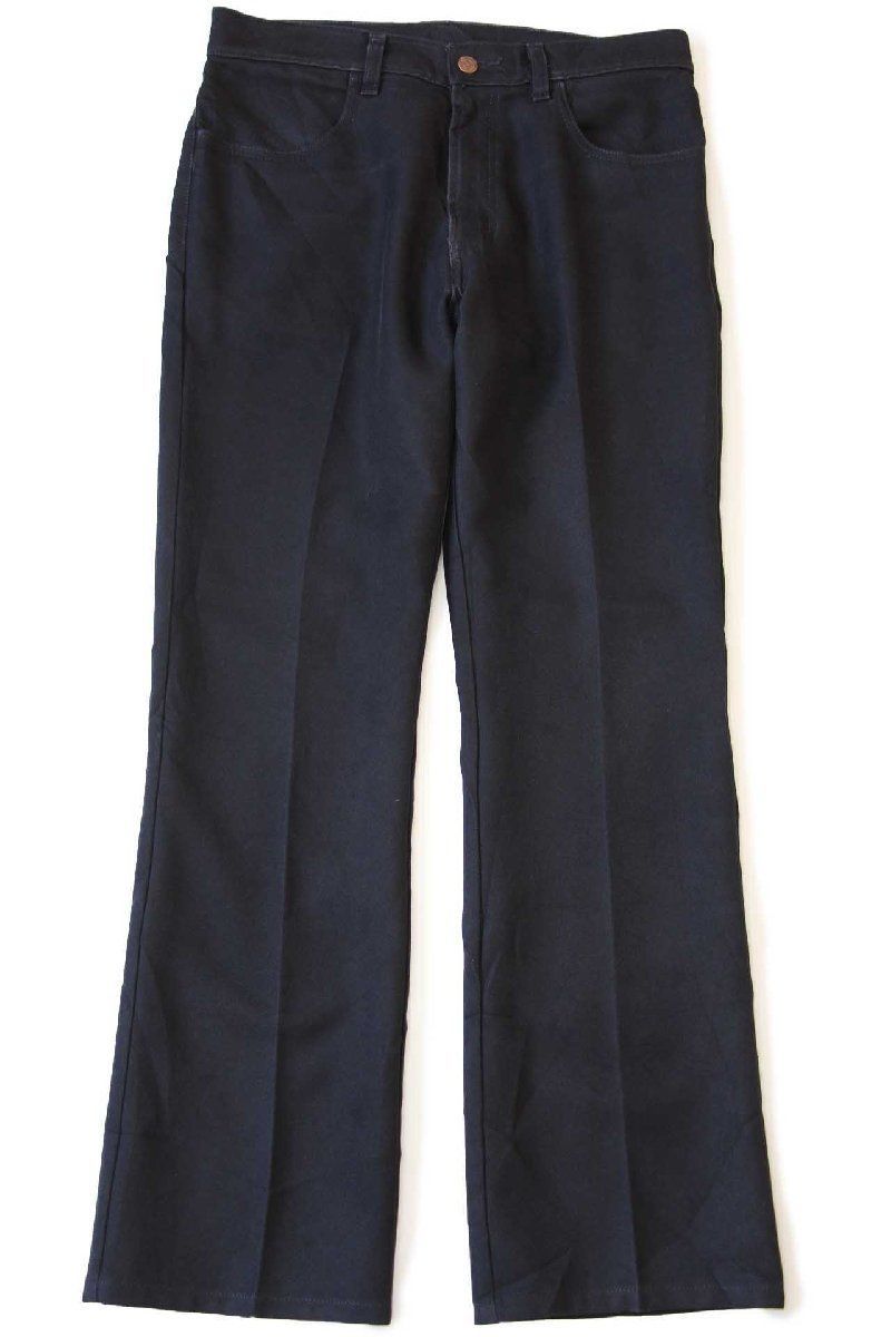 00s メキシコ製 Levi'sリーバイス 517 ポリエステルパンツ 黒
