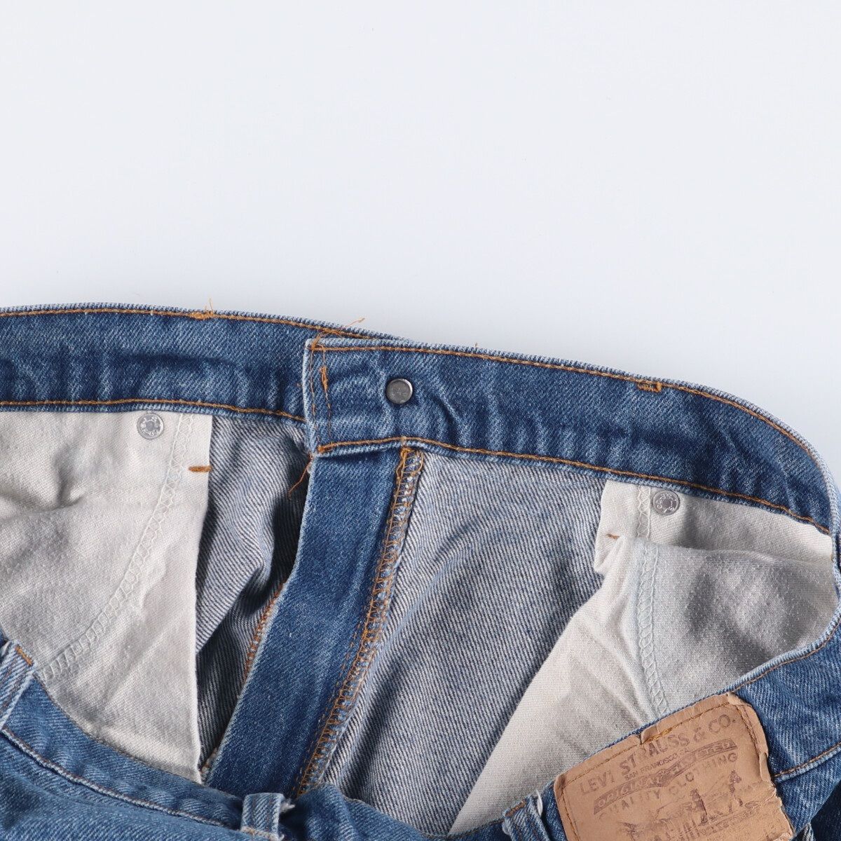 古着 80年代 リーバイス Levi s 20505-0217 オレンジタブ テーパードデニムパンツ メンズw37相当 ヴィンテージ eaa587441 KIN-KAAI_COM