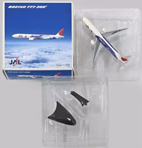 中古】ミニカー 1/400 JAL BOEING 777-300 oneworld 特別塗装機