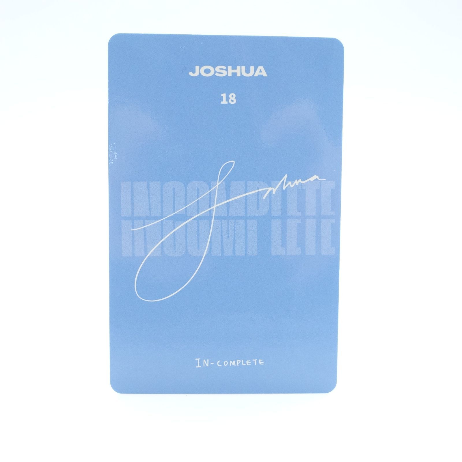 SEVENTEEN ジョシュア INCOMPLETE オンラインコンサート JOSHUA