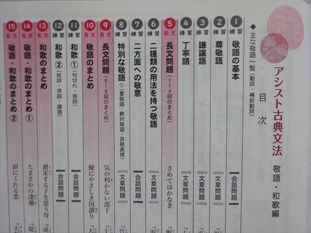 アシスト古典文法 敬語・和歌編 啓隆社