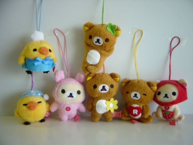 ♯Gvm25BTリラックマハッピーマスコット全7種