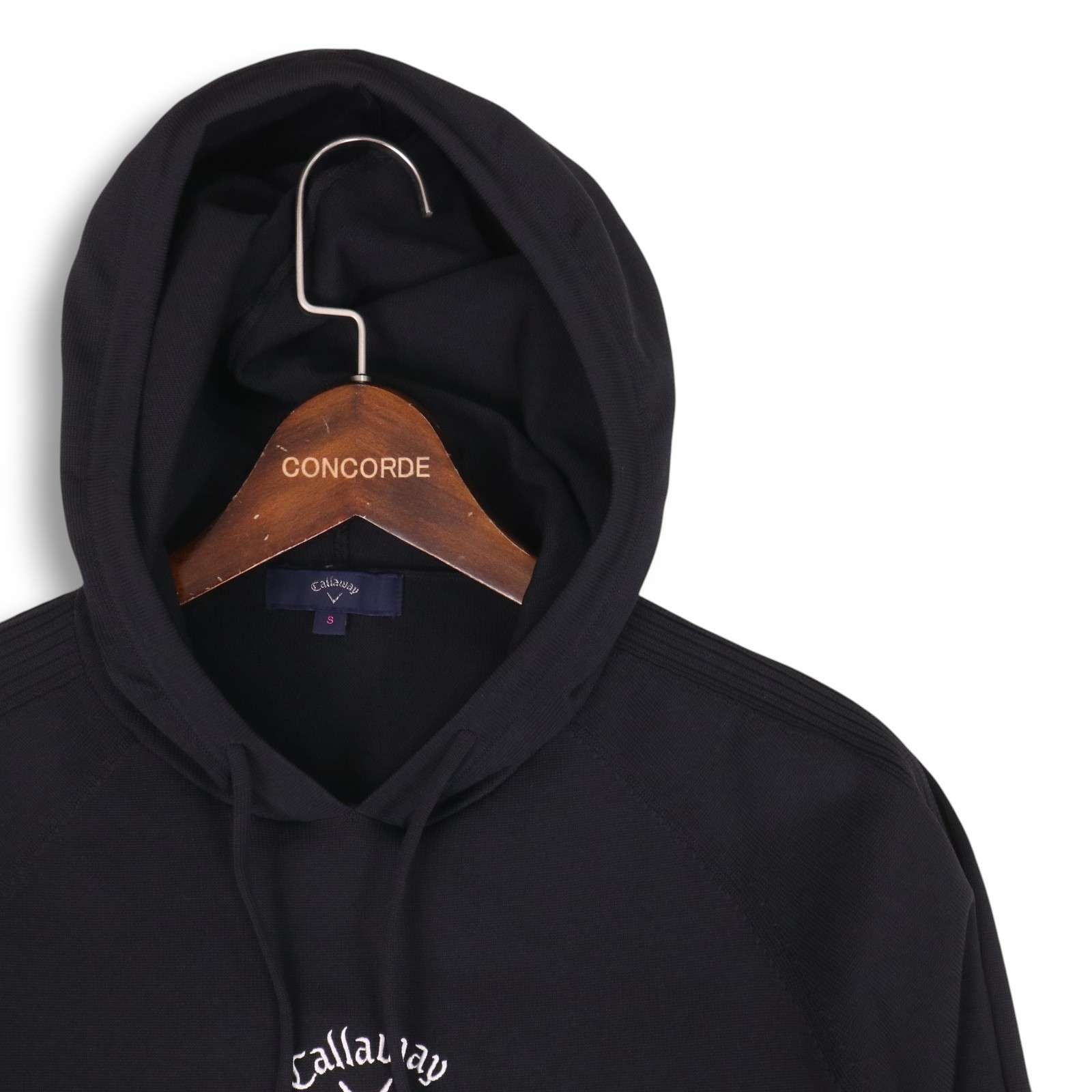 Callaway - 新品未使用　キャロウェイ　パーカー　黒　M Callaway キャロウェイ ゴルフ 通年☆ ロゴ刺繍 プルオーバー