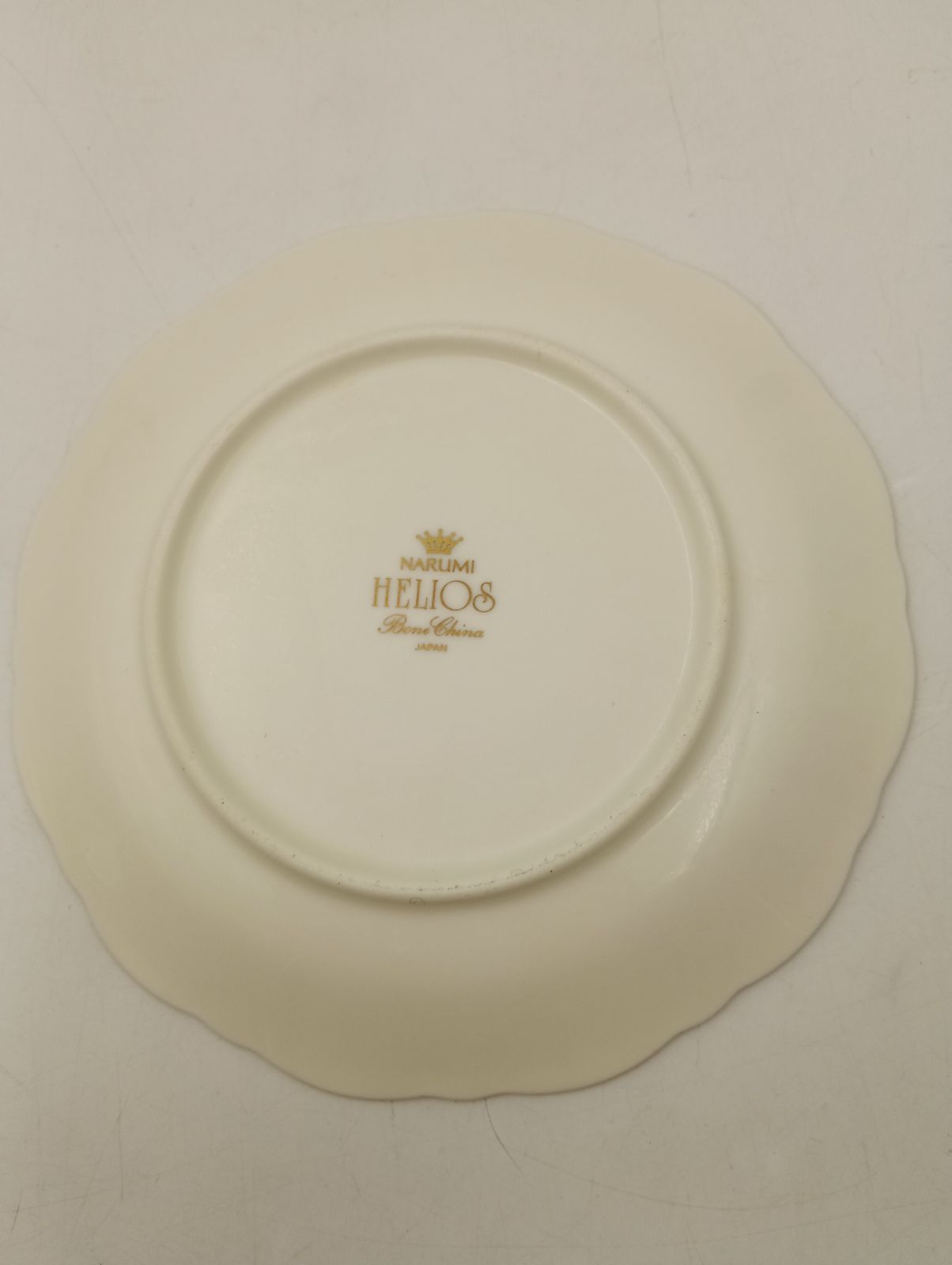 K-1294】NARUMI HELIOS Bone China 大皿1枚 28cm 小皿5枚 16.5cm