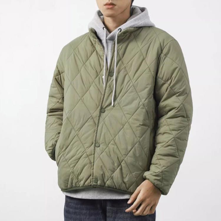 新品未使用　ノーカラーLLBean　キルティングライトジャケット キルティング ノーカラー キルティング ジャケット キルティング