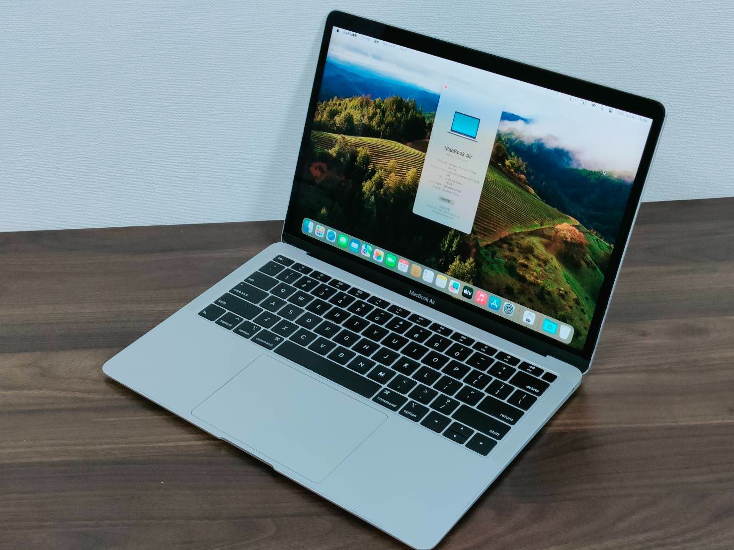 充電13回 MacBook Air 2108 13インチ Core i5 512G USキー