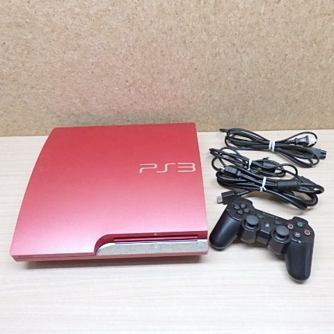 テレビゲーム Playstation3 CECH-3000B 320GBモデル スカーレット