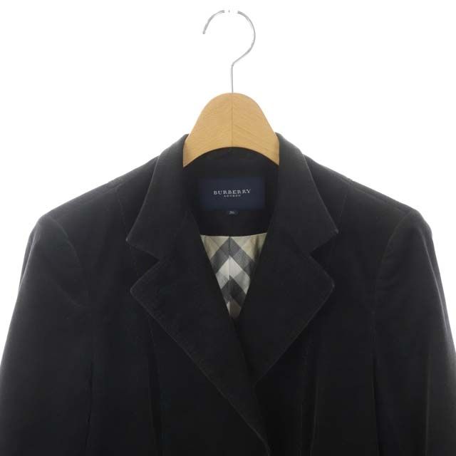 BURBERRY LONDON】コーデュロイ裏地総チェックテーラードジャケット