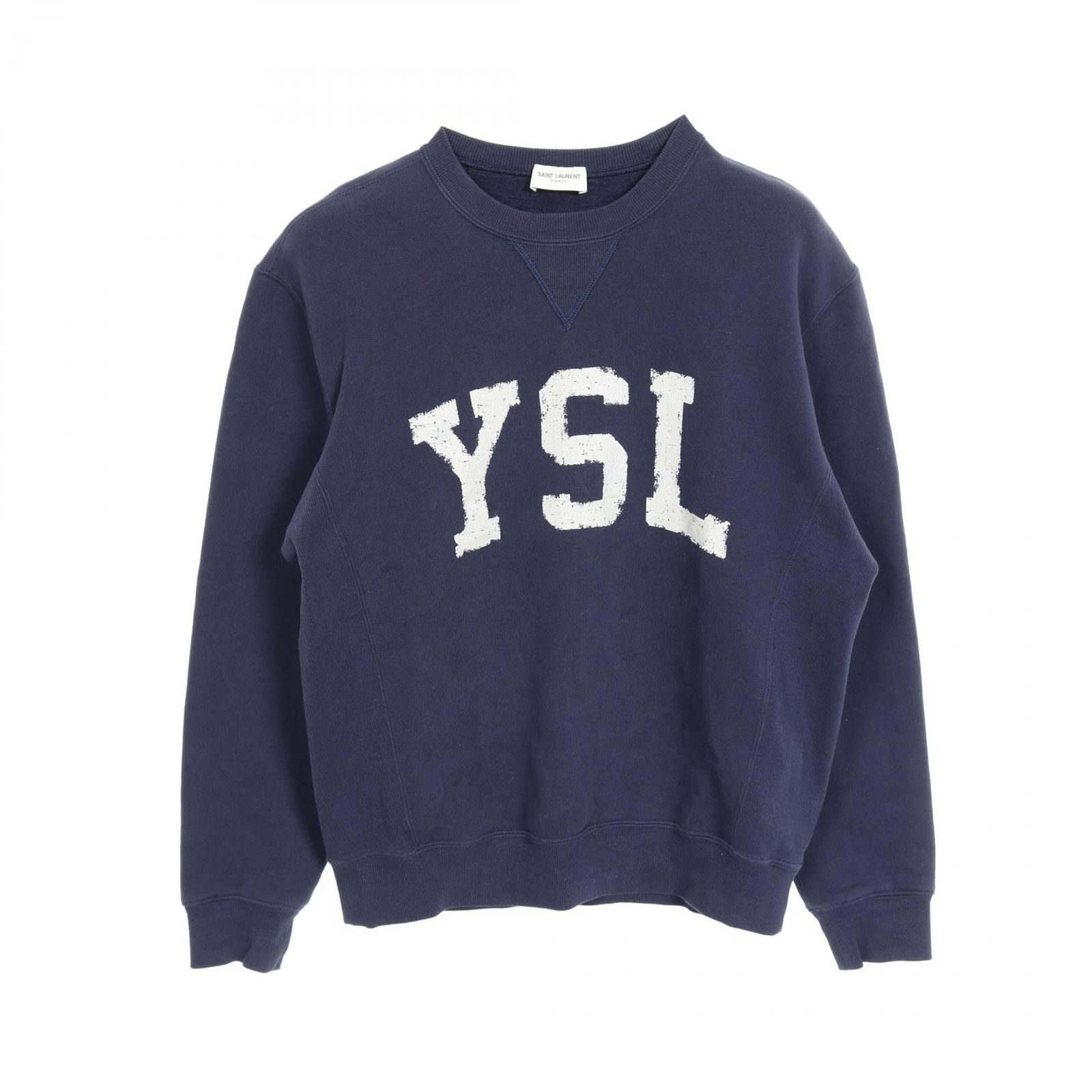サンローランパリ SAINT LAURENT PARIS スウェット 666987 コットン トレーナー メンズ Used A