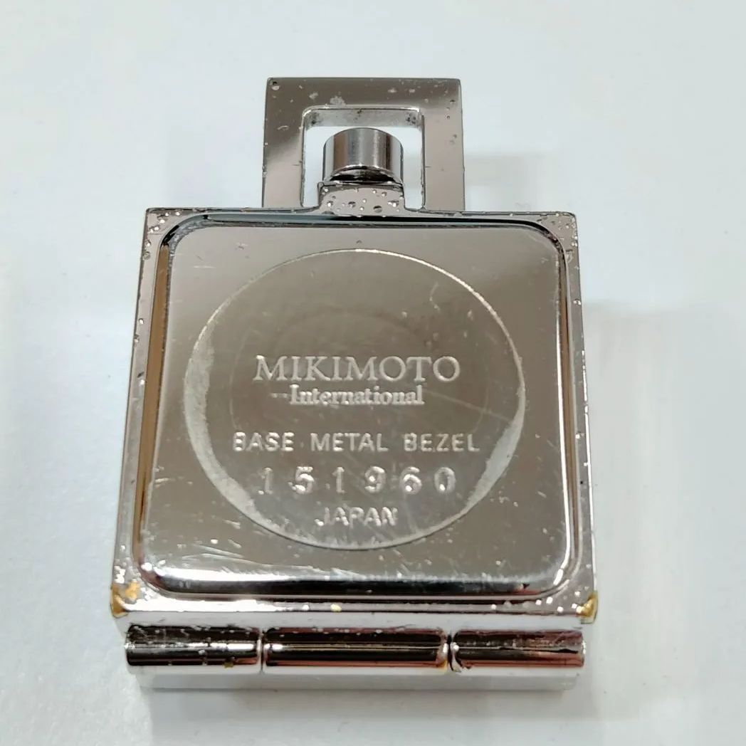 美品 新品電池交換】ミキモト MKIMOTO ペンダントウォッチ
