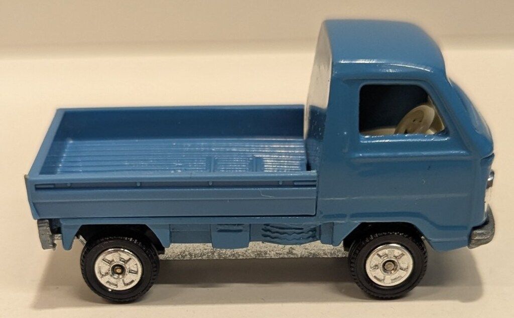 トミー トミカ/黒箱日本製 ホンダ TN360 トラック/青 1Fホイール 18-1-4 黒