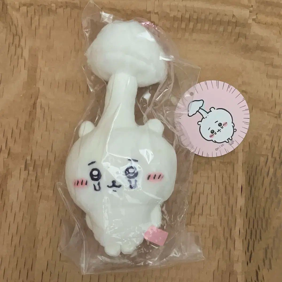 未開封 寄生キノコ ちいかわ マスコット ちいかわ モモンガ 寄生