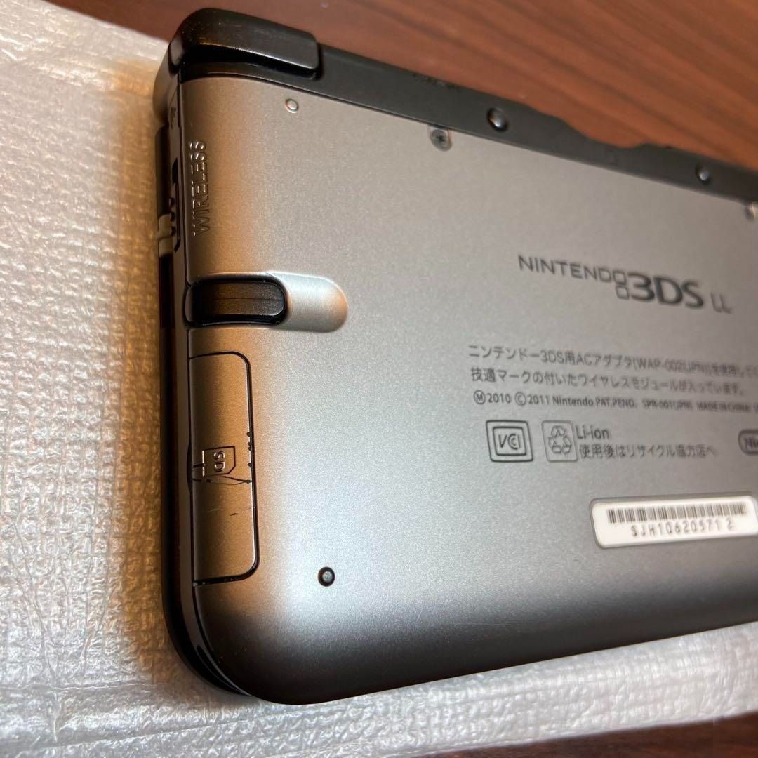 ニンテンドー3DSLL 本体 シルバー×ブラック 3909 UP786_INFO
