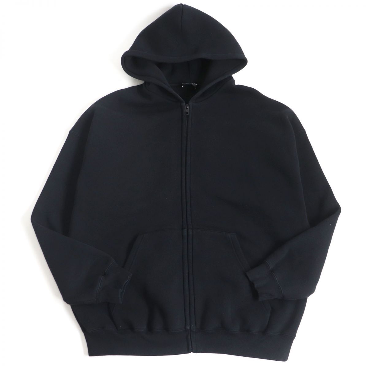 美品□22SS バレンシアガ 674719 OVERSIZED HEAVY FLEECE ZIP HOODIE