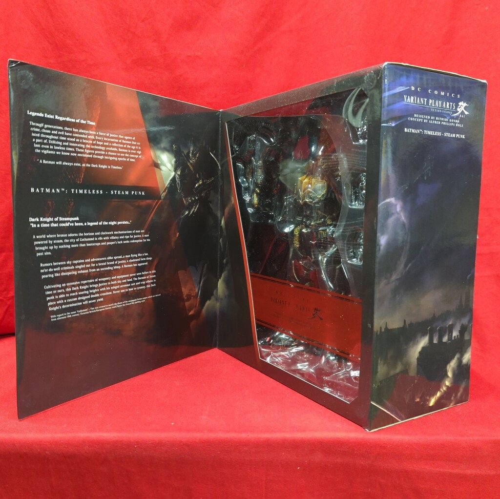 ヴァリアント　プレイアーツ改　タイムレス　スチーム　パンク　バットマン Amazon.com: Square Enix DC Comics Timeless Batman Steampunk