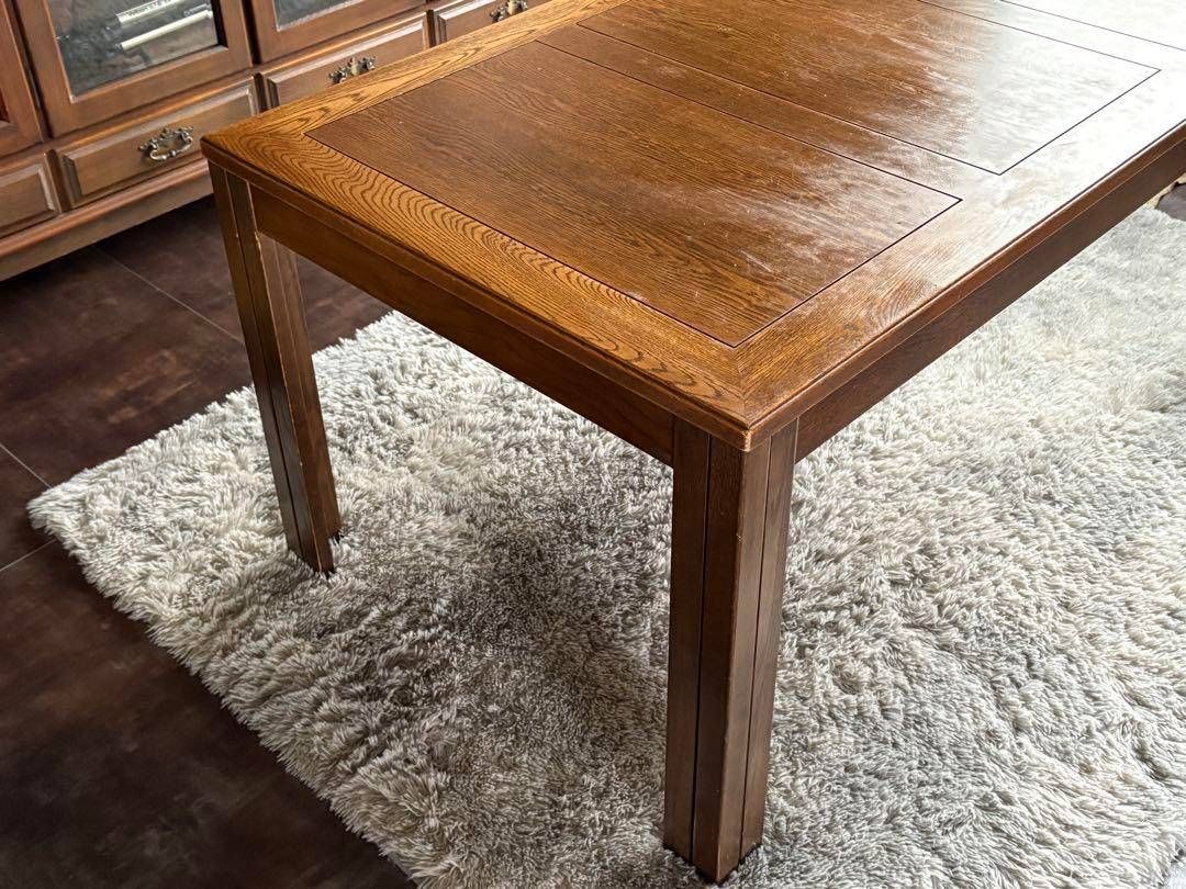 無垢材　ダイニングテーブル　テーブル　ウッドテーブル　ヴィンテージ　レトロ 無垢材ダイニングテーブルテーブルウッドテーブルヴィンテージレトロ