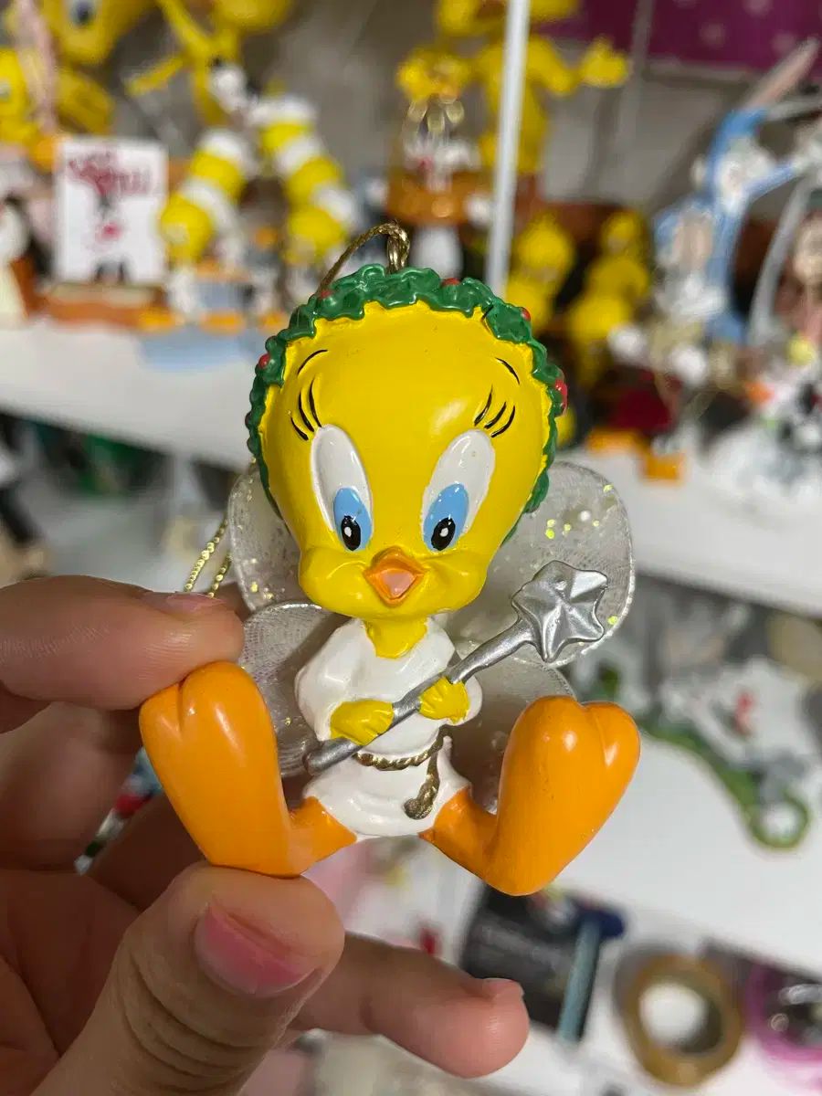 (レア) トゥイーティーエンジェルフィギュア