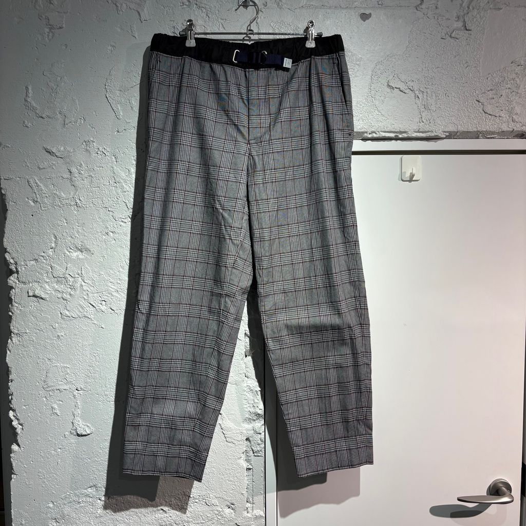 kolor BEACON カラービーコン 20SS PANTS ベルテッドパンツ 20SBM-P19142 グレー系 size 3 表参道A10
