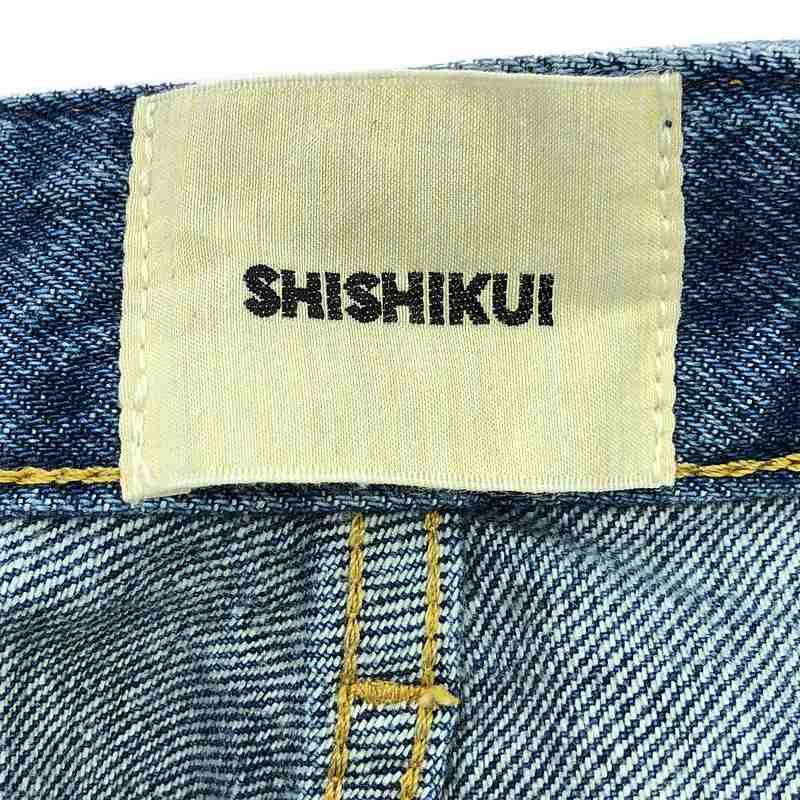 shishikui Daco INDIGO 38 訳あり 美品 シシクイthe shishikui daco 38 INDIGOデニム ジーンズ
