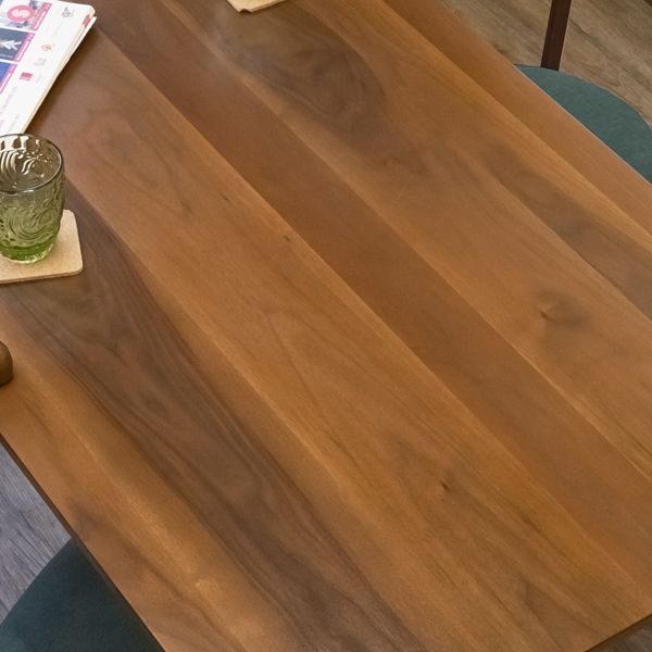 ALMO　ダイニングテーブル　110×70 ナチュラル ALMO ダイニングテーブル 110×70 天然木フレーム ALMO ダイニング