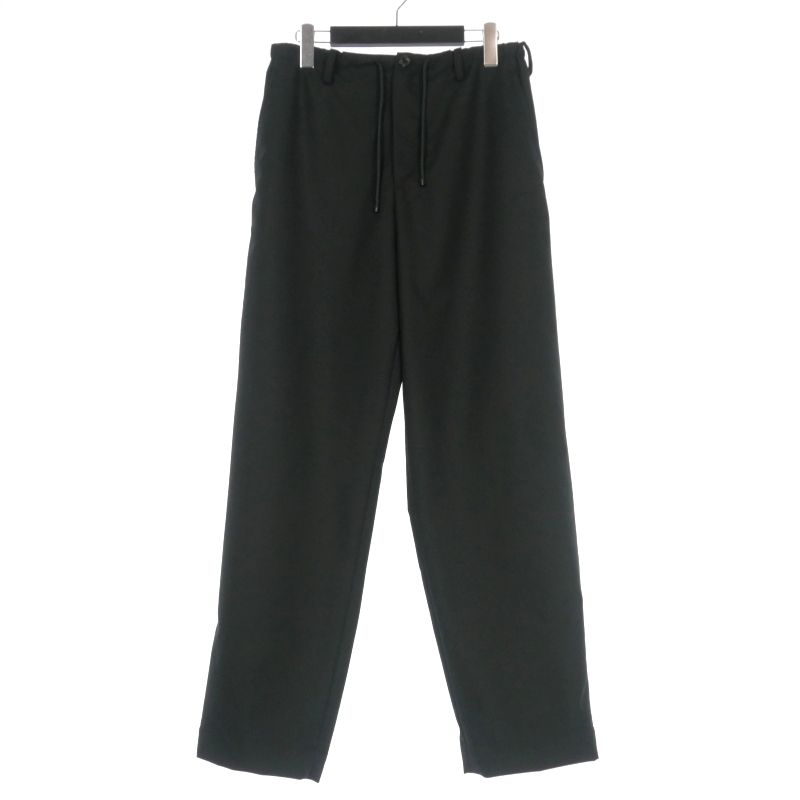 ドリスヴァンノッテン DRIES VAN NOTEN 24AW PENNY PANTS ワイド イージパンツ スラックス 46 ブラック 黒 242-020905-9210